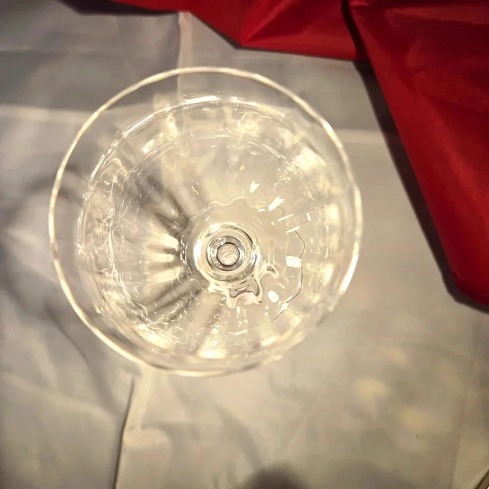 Mikasa Spring Petal Crystal Wine Hock Glass Optic Panel - replacement piece